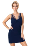 Luxury Viscose Nightgown by Donna – Elegant Lace Detail, Knee-Length, Sizes S to XXL