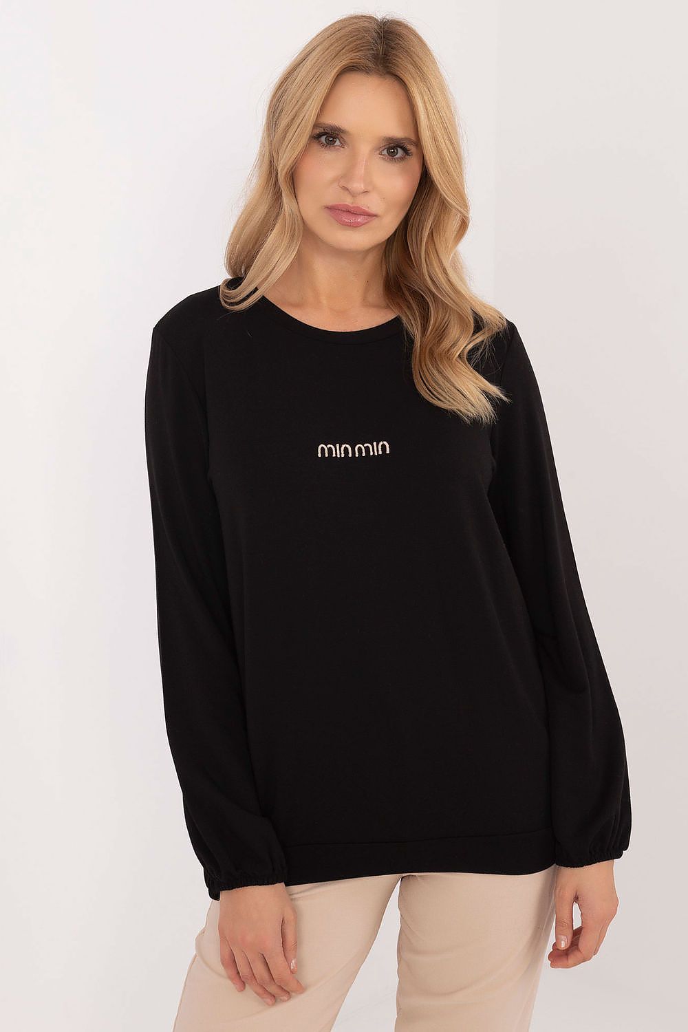 Elegant Long Sleeve Micro Modal Blouse With Spandex - Available in EU Sizes 0 (69 cm Length)