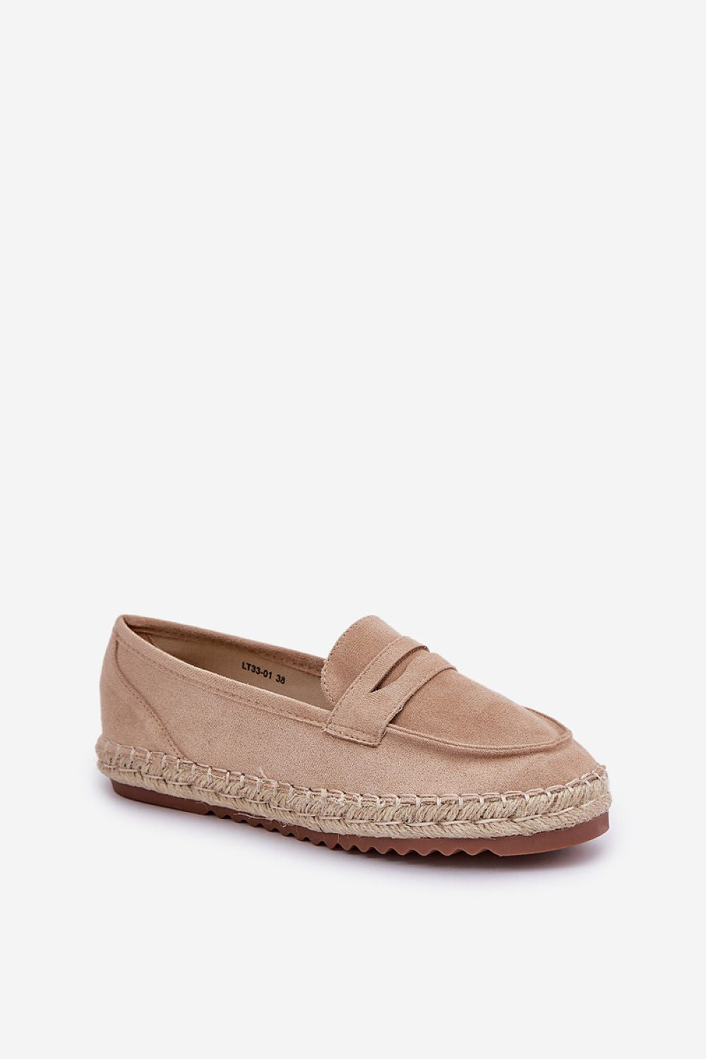 Luxury Women's Eco-Suede Espadrilles with Jute Detail, Size EU 36-41