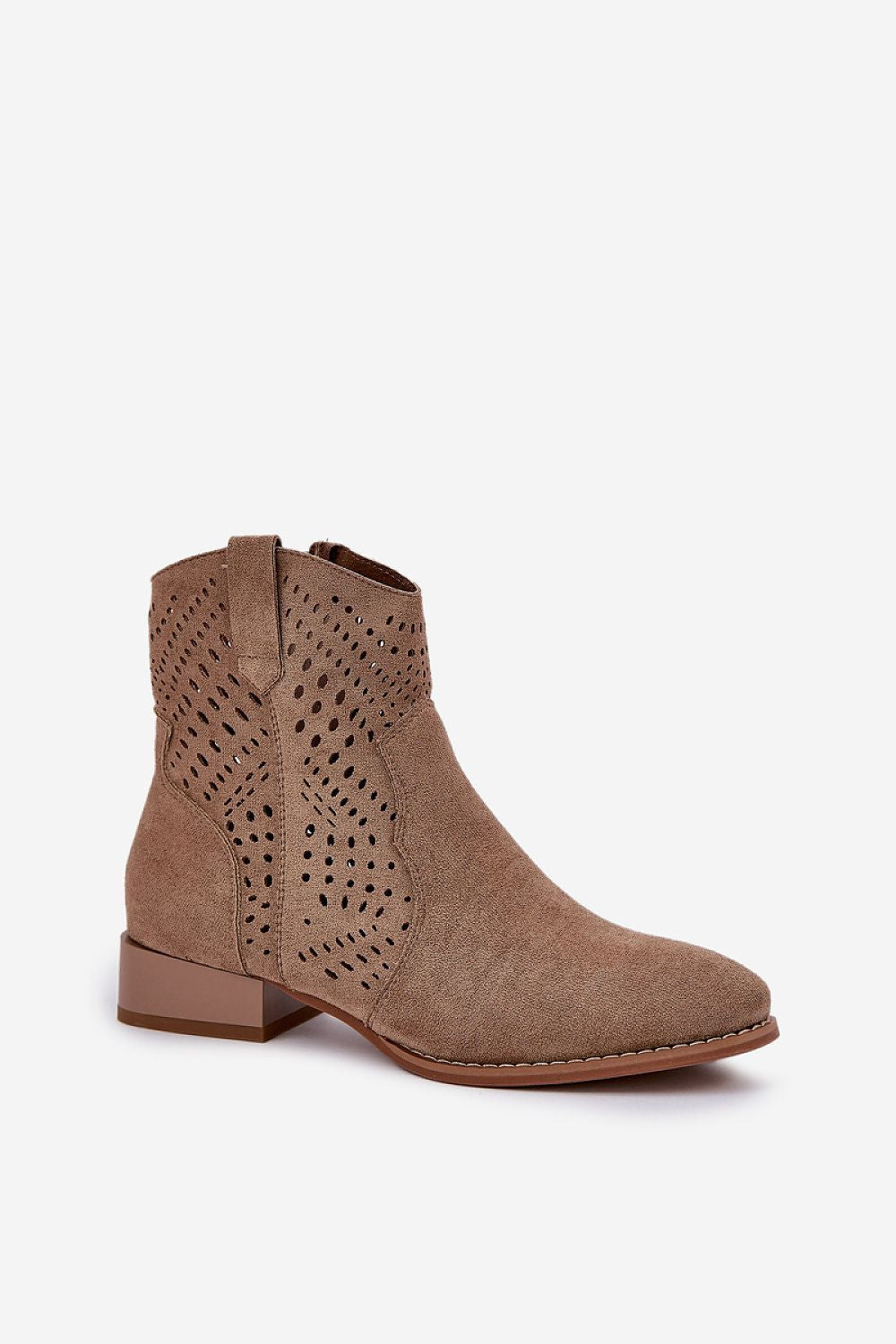 Elegant Jezzi Eco Leather Heel Boots with Comfort Footbed - Sizes EU 36-41