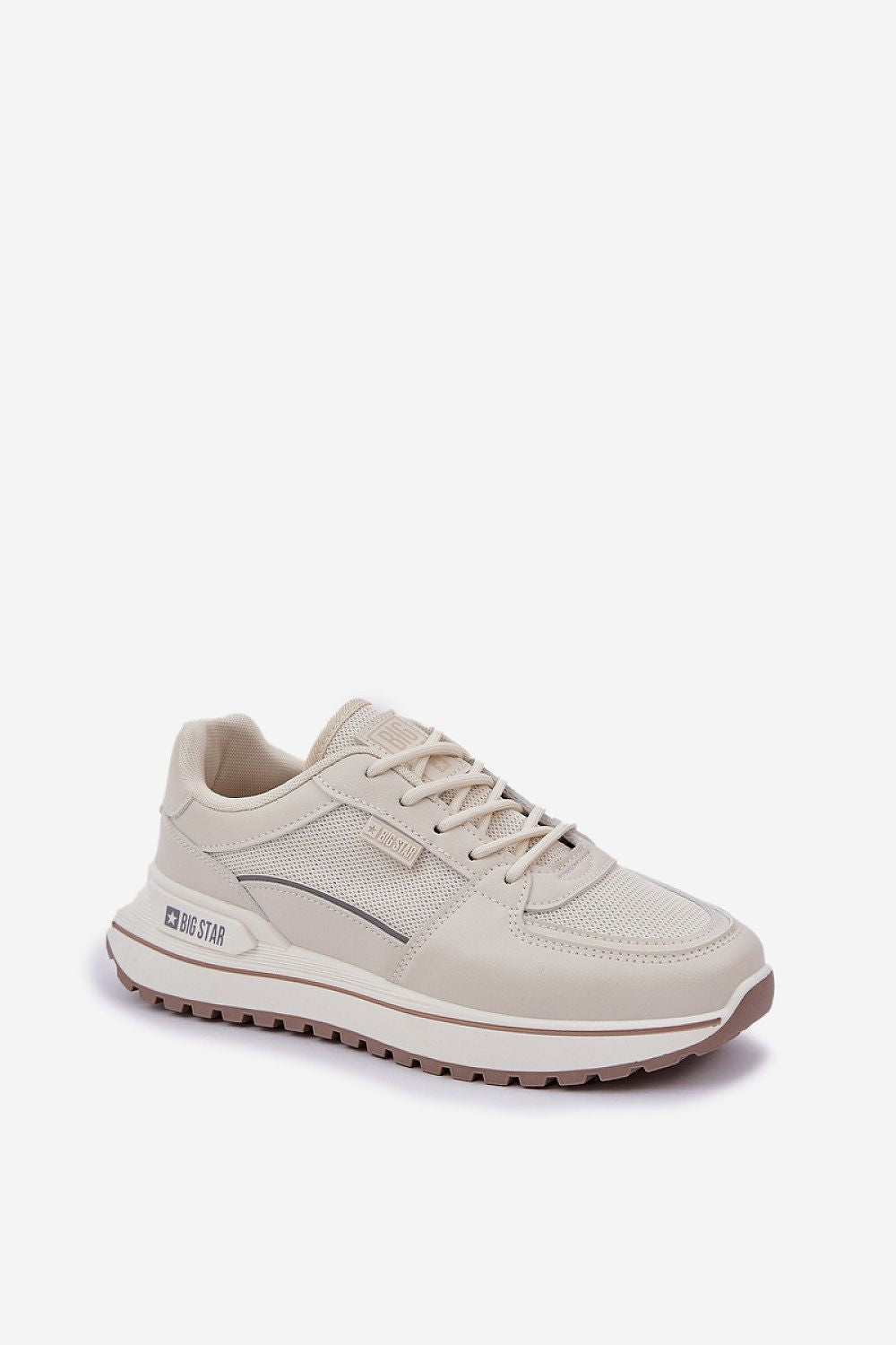Big Star Women's Eco Leather Sneakers with Cushioning Sole, Sizes EU 36-41