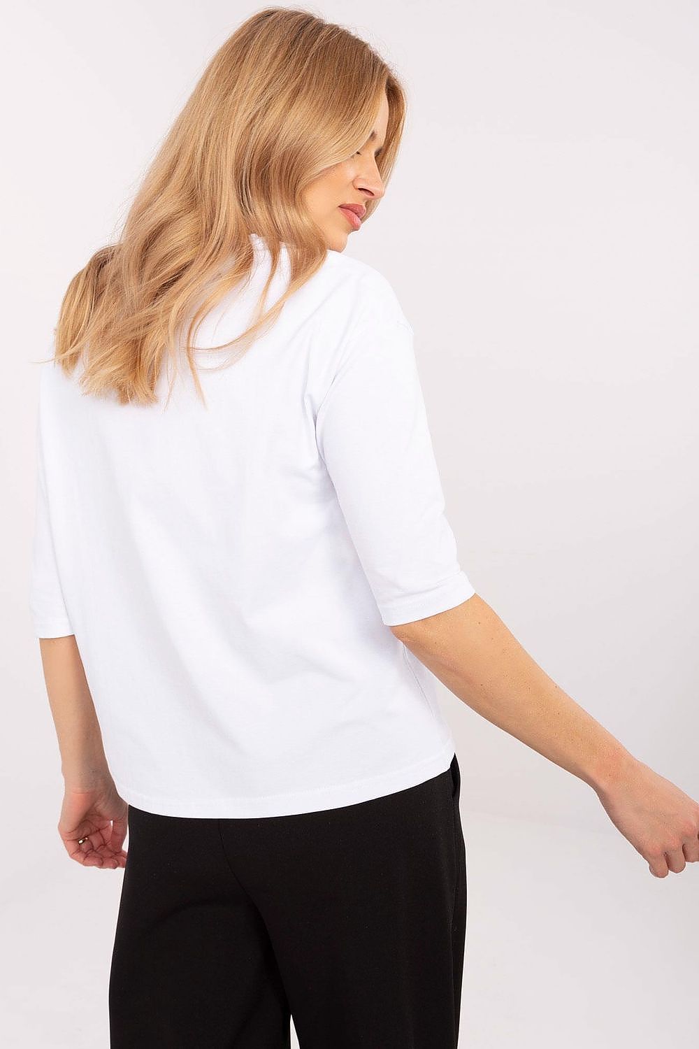 Casual Cotton Blouse With 3/4 Sleeves & Prints | Sizes S, M, L, XL