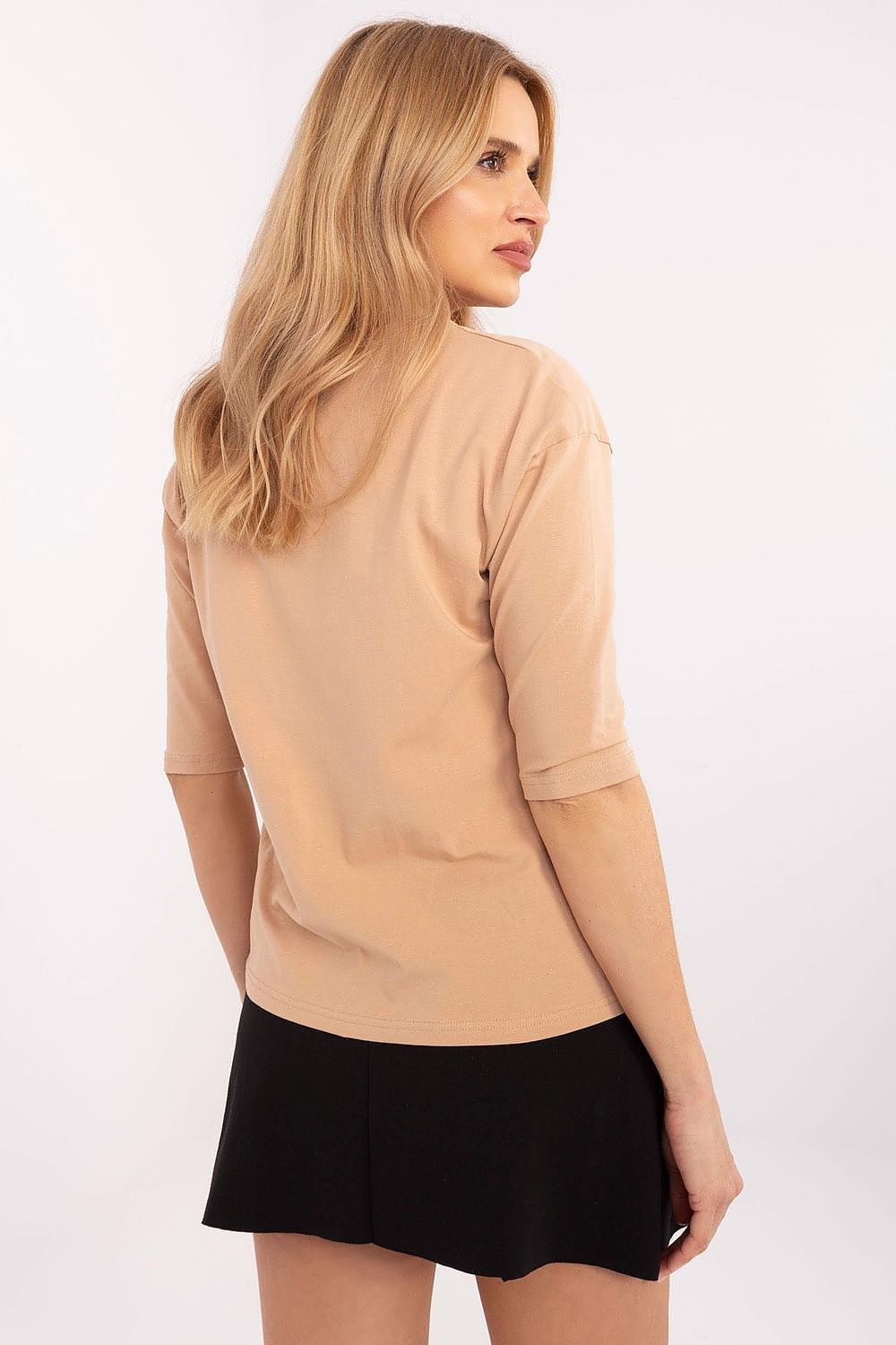 Casual Cotton Blouse With 3/4 Sleeves & Prints | Sizes S, M, L, XL