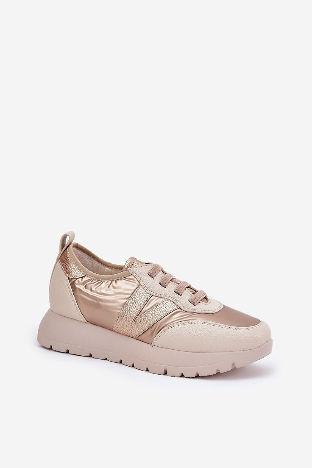 Elegant Vinceza Sport Shoes in Eco-Leather & Fabric | Sizes EU 36-41 | Comfortable Platform Design
