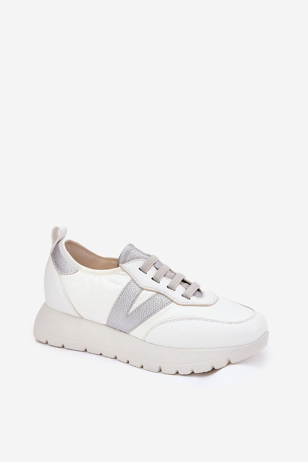 Elegant Vinceza Sport Shoes in Eco-Leather & Fabric | Sizes EU 36-41 | Comfortable Platform Design