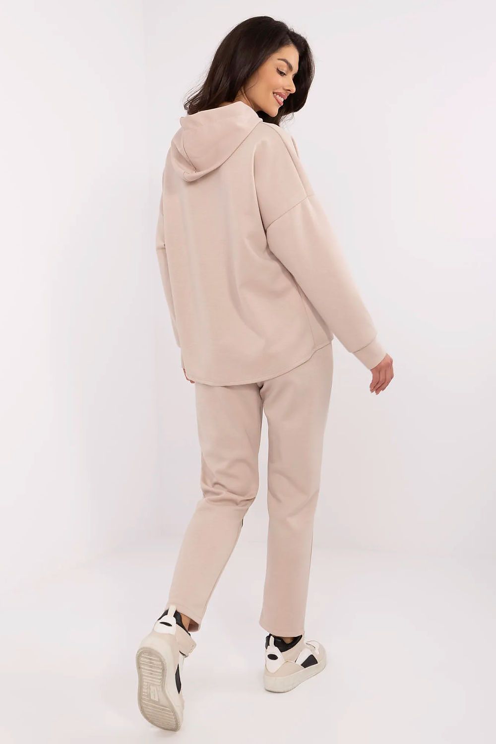 Italy Moda Women's Casual Tracksuit Set Size EU 0 - Soft Viscose Blend with Heart Patches