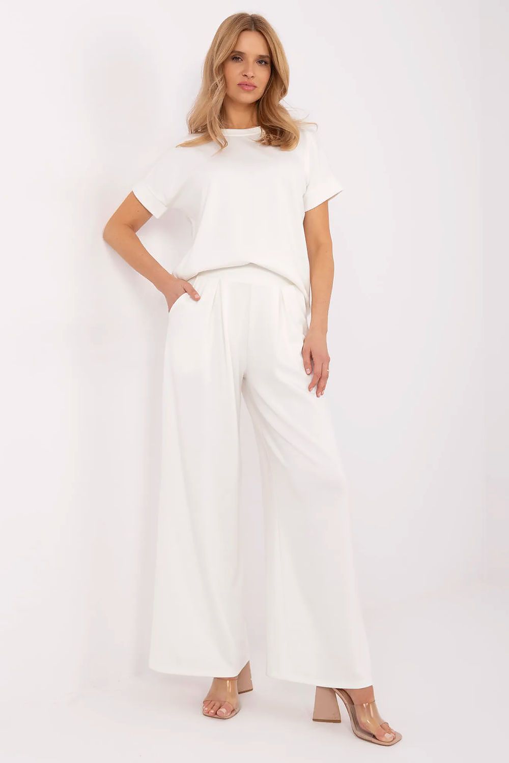 Elegant palazzo-style tracksuit trousers in sizes eu 0-4 ...