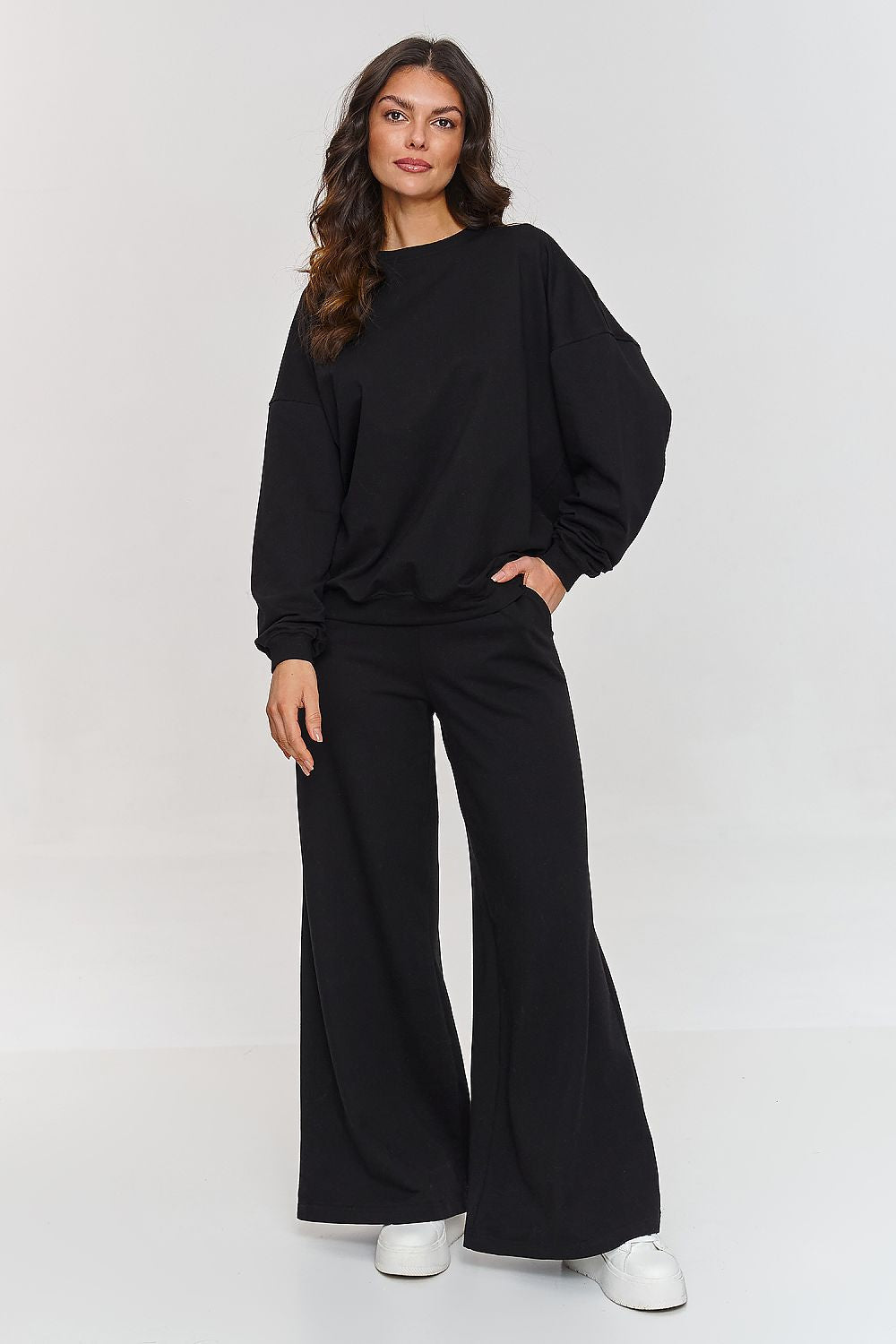 Luxury women's makadamia oversized tracksuit set - eu 36-...