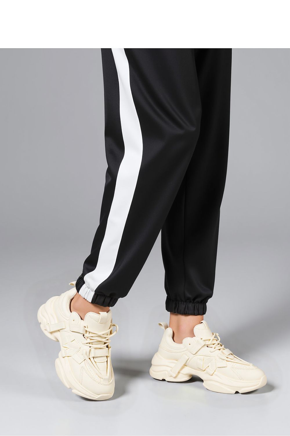 Inello Titan Beige Futuristic Sneakers on Massive Platform | Stylish Streetwear | Size Range Available