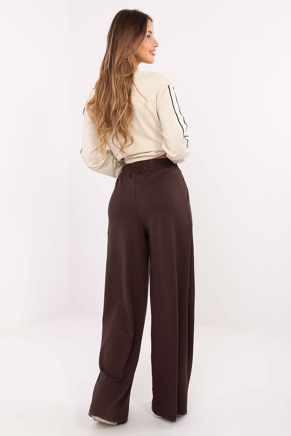 Elegant palazzo-style tracksuit trousers in sizes eu 0-4 ...