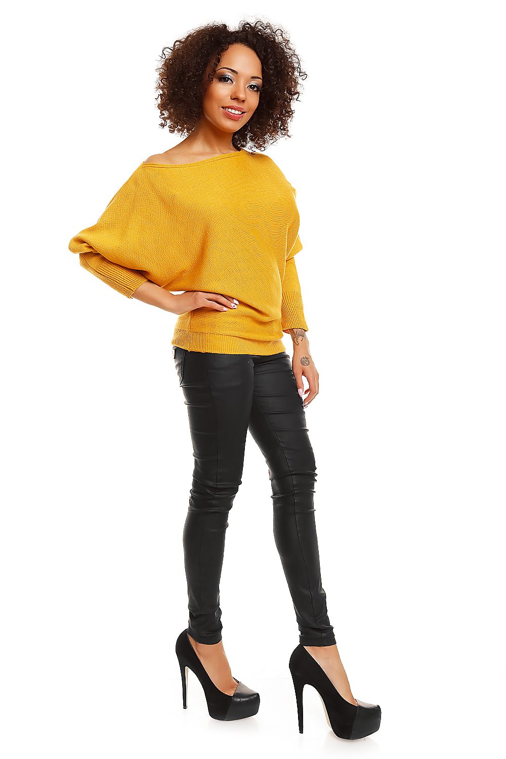 Chic Oversized Kimono Sweater with Boat Neckline by PeeKaBoo - Soft Acrylic, Bat Style, Flattering Fit