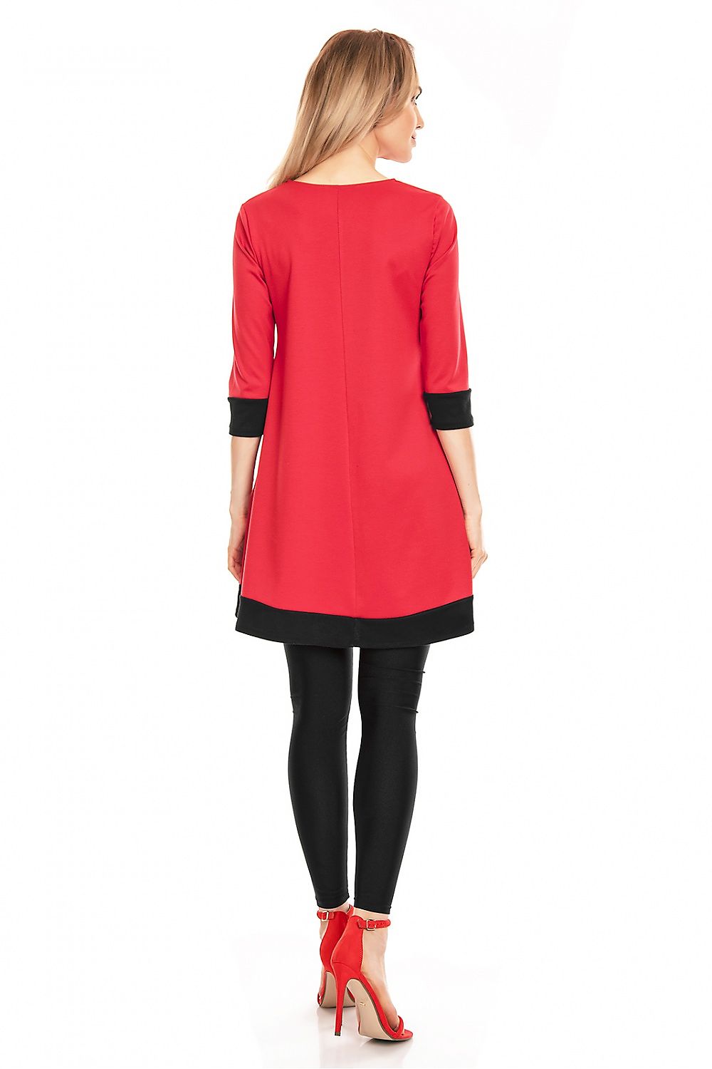 Asymmetrical Mini Pregnancy Dress by PeeKaBoo - Stylish & Flowing Maternity Wear