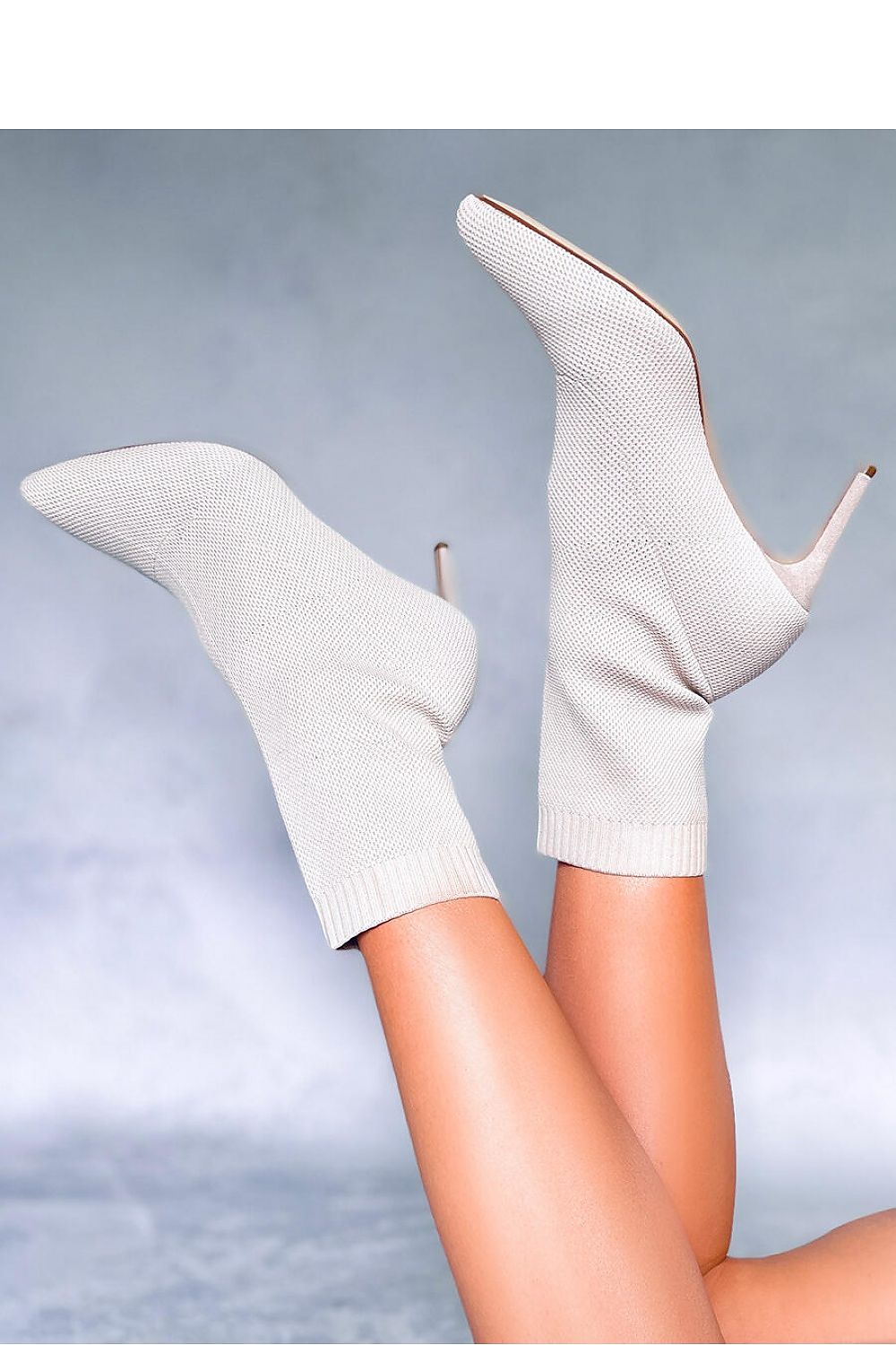 Inello Elegant Stiletto Heel Boots - 10cm Height, Elastic Fit, Eco-Suede, Pointed Toe