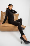 Striped Cotton Spandex High Waist Leggings Lakerta for Everyday Elegance