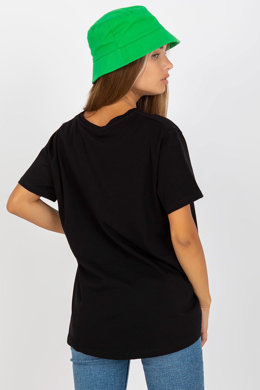 Luxury Women's BFG T-Shirt – Short Sleeve, Round Neckline, 90% Cotton, 10% Spandex