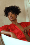 DKaren Satin Bathrobe With Lace Trim - Elegant Femi Chemise for Luxury Comfort