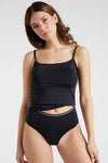 Julimex Laser-Cut High-Waisted Cotton-Spandex Panties for Ultimate Comfort and Style