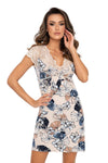 Sofia Lace Chemise Nightshirt by Donna – Elegant Floral Design in Cream Viscose