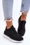 Lace-Up Sports Shoes for Everyday Comfort - Soft Foam Insole, Fabric Upper, and Lightweight Sole