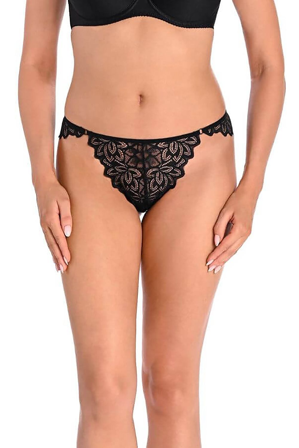 Teyli Luxury Brazilian Lace Panties for Women - Floral Design, Soft Cotton Crotch, Elegant Fit