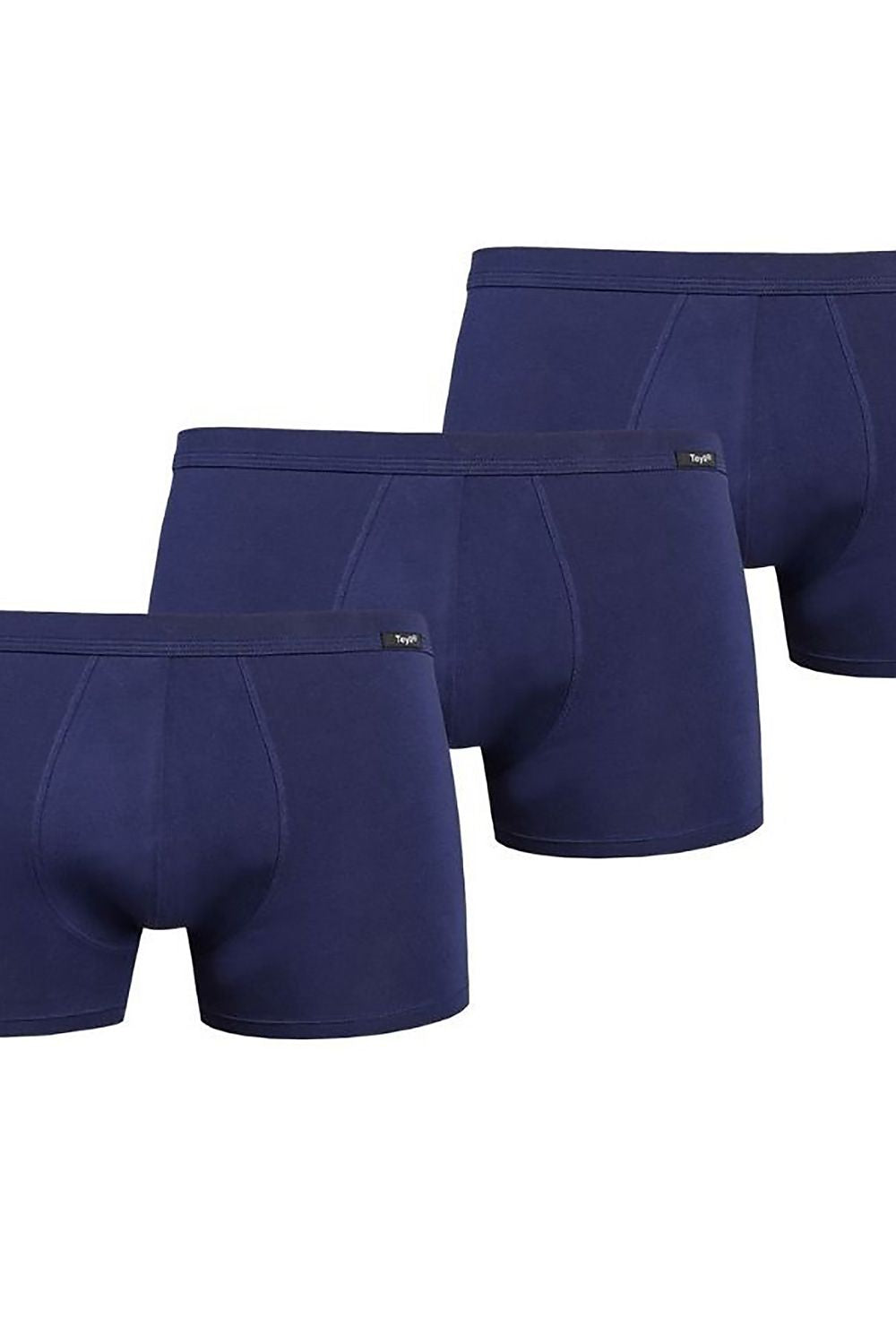Luxury Teyli Men's Boxer Shorts Set - 3-Pack Grey Cotton and Spandex Comfort