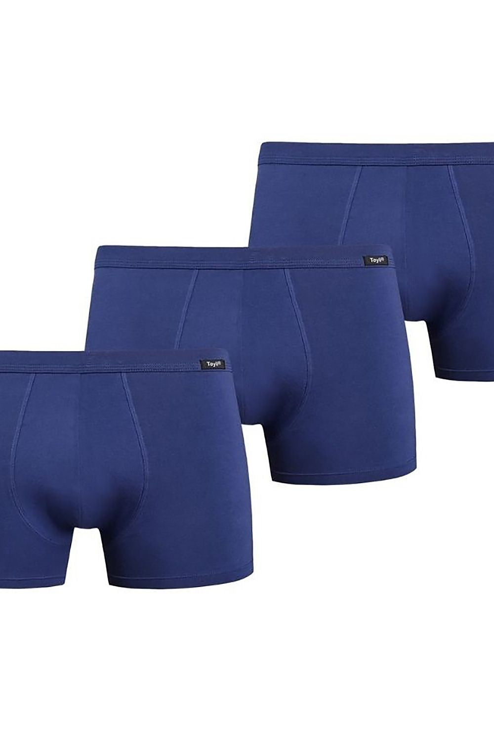 Luxury Teyli Men's Boxer Shorts Set - 3-Pack Grey Cotton and Spandex Comfort
