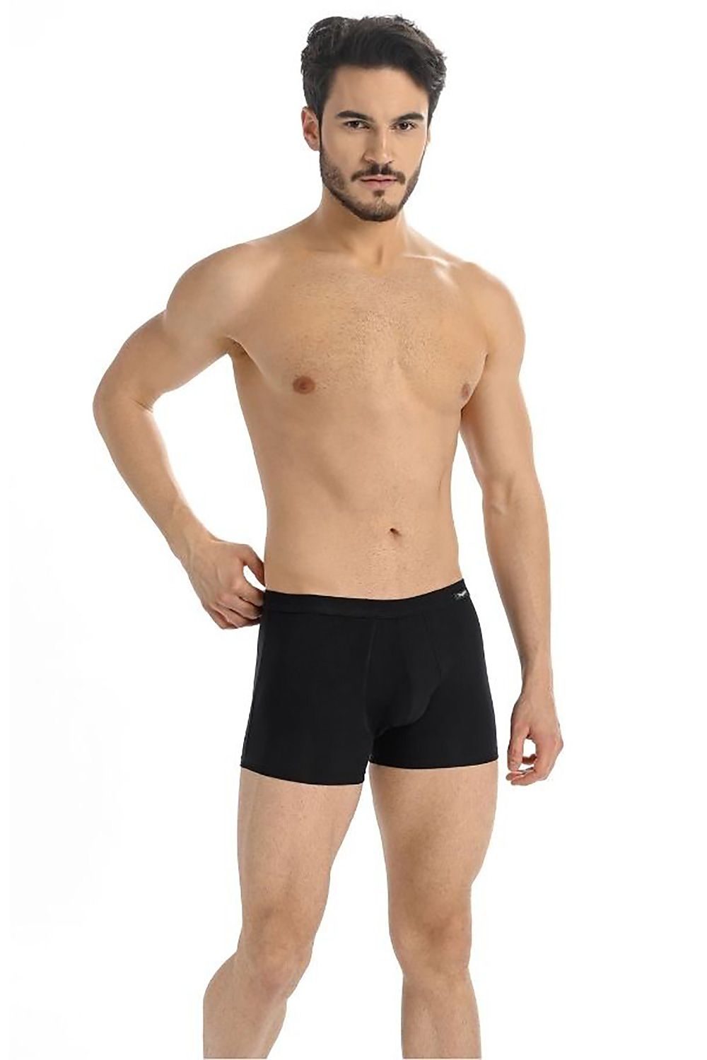 Luxury Teyli Men's Boxer Shorts Set - 3-Pack Grey Cotton and Spandex Comfort