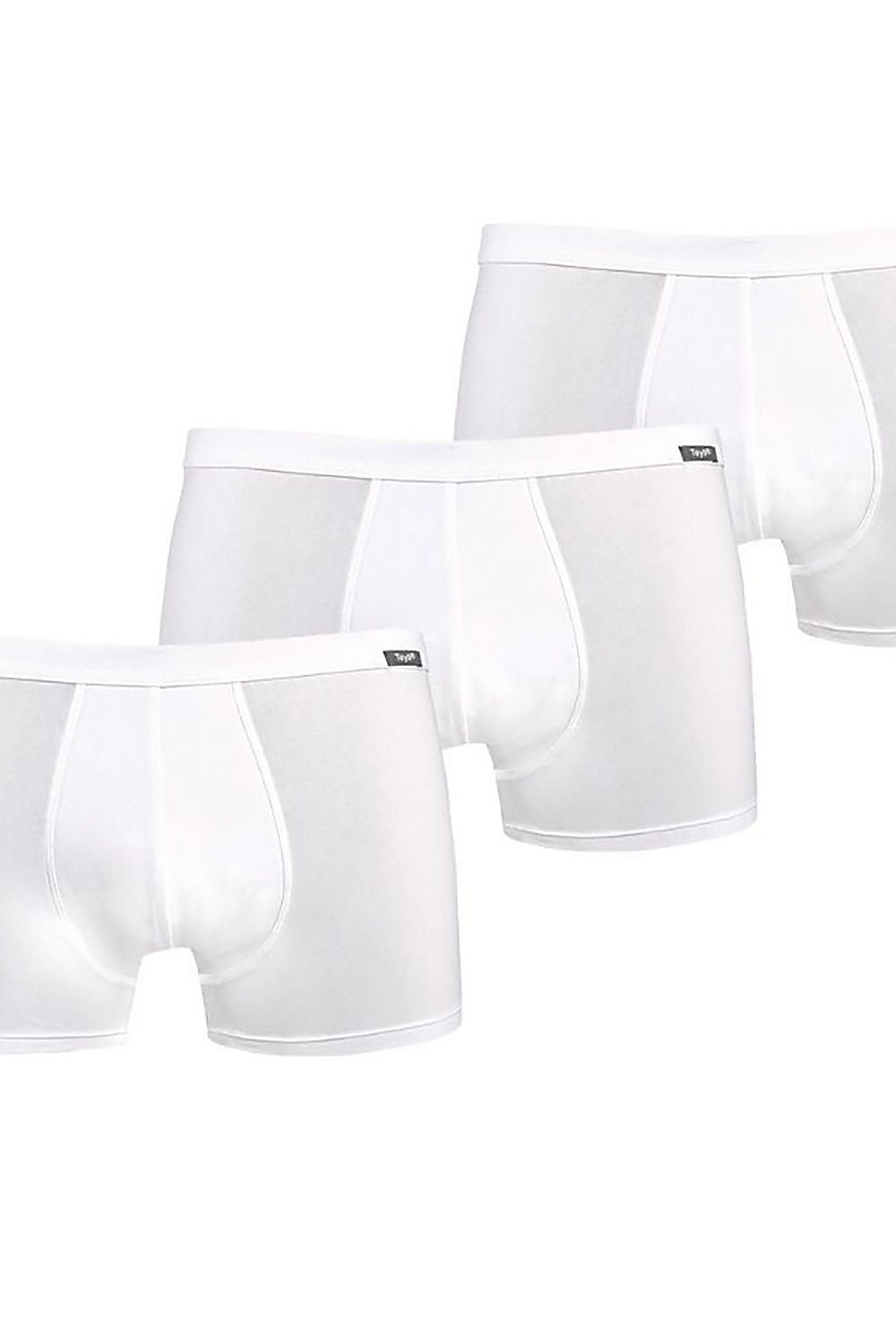 Luxury Teyli Men's Boxer Shorts Set - 3-Pack Grey Cotton and Spandex Comfort