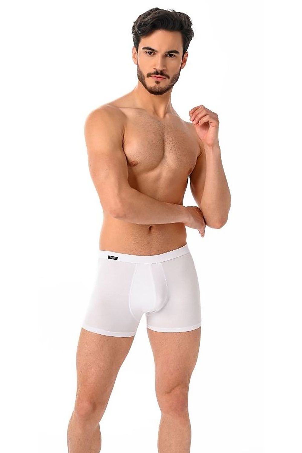 Luxury Teyli Men's Boxer Shorts Set - 3-Pack Grey Cotton and Spandex Comfort