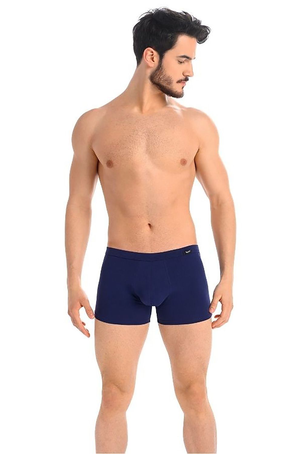 Luxury Teyli Men's Boxer Shorts Set - 3-Pack Grey Cotton and Spandex Comfort