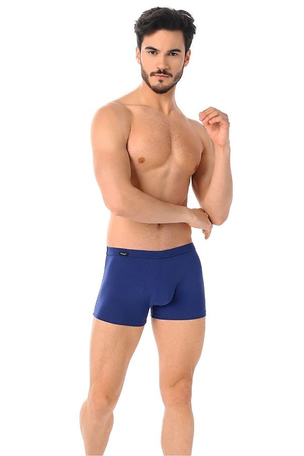 Luxury Teyli Men's Boxer Shorts Set - 3-Pack Grey Cotton and Spandex Comfort