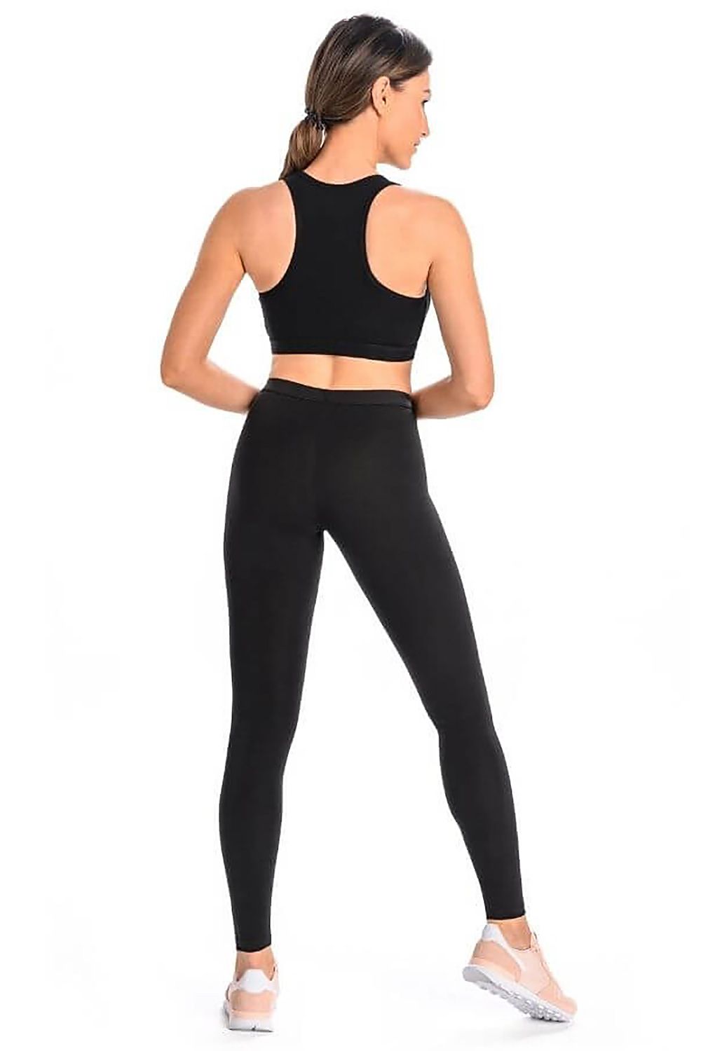 Luxury Women's Teyli Long Leggings - Comfortable Stretch Cotton with Lycra, Full Ankle Fit