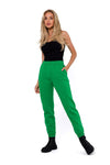 Moe Luxury Knitted Joggers Sweatpants with Elastic Waistband and Pocket | Made in Poland