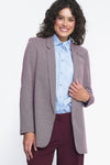 Elegant Unlined Patterned Jacket By Nife - Versatile Fashion For Work, Dates, and Celebrations