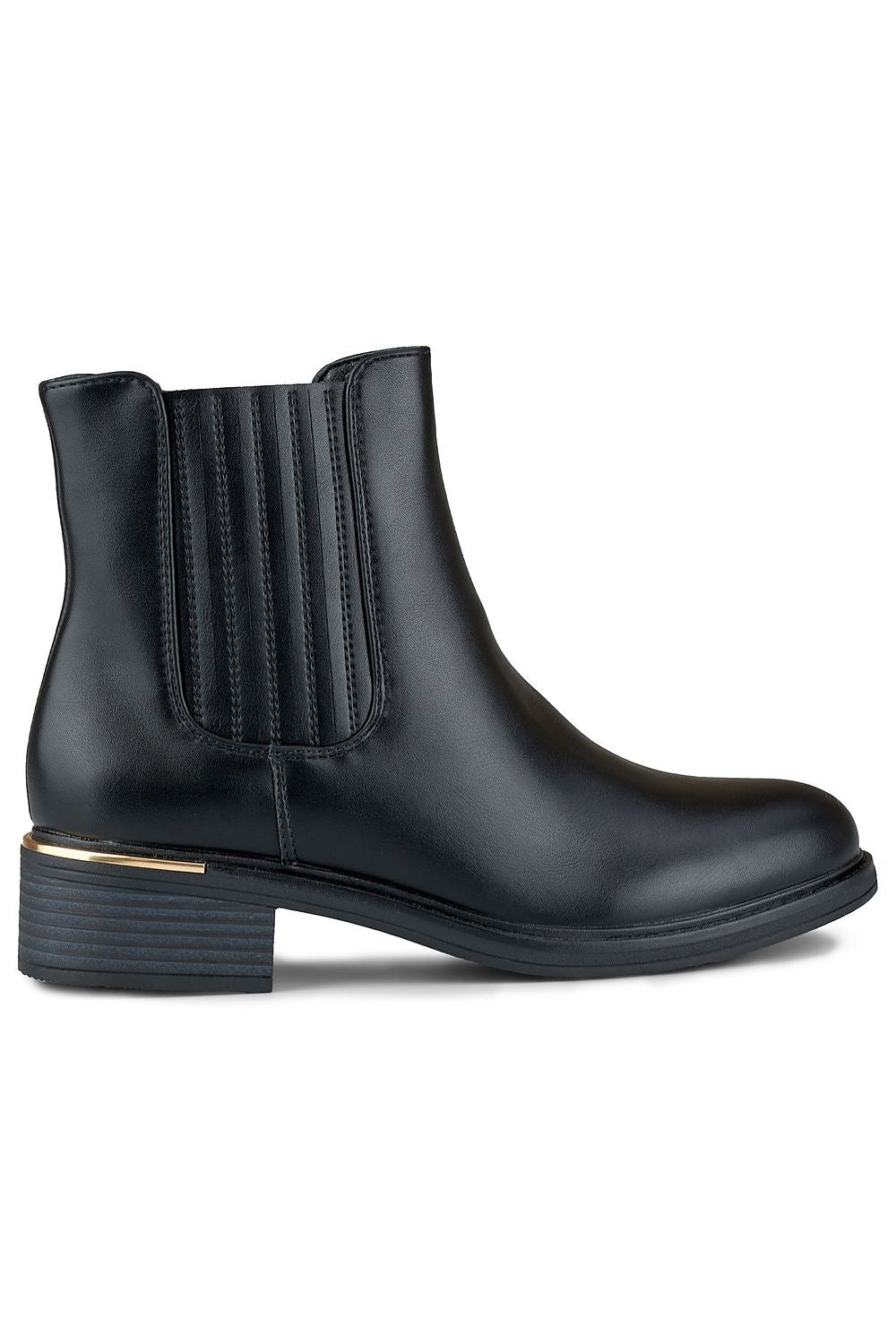 PRIMO Elegant Eco Leather Ankle Boots with 13 cm Upper and 4 cm Heel - Perfect for Autumn/Winter