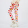 Girls' Autumn And Winter Thermal Base Medium And Large Printed Velvet