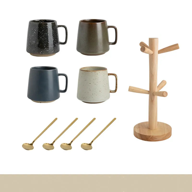 Handcrafted Japanese Stoneware Mug | Single & Curated Sets