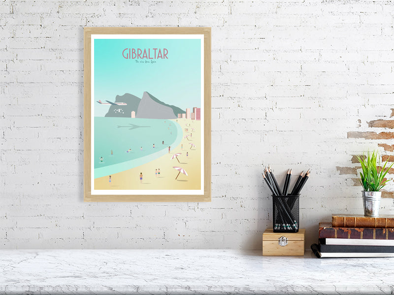 Gibraltar, The view from Spain