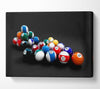 Double Pool Balls Canvas Wall Art - Zestio