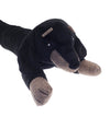 OLIVIA ROCCO Draught Excluder Dachshund Design 88cm W88 X H20 X D16cm Soft Fabric Fleece Door Draft Stopper for Home Decor Accessory