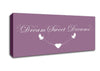 Dream Sweet Dreams Dusty Pink Canvas Wall Art - Zestio