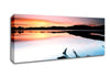 Driftwood In The Tranquil Ocean Canvas Wall Art - Zestio