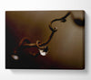 Drop Of Water Brown Canvas Wall Art - Zestio