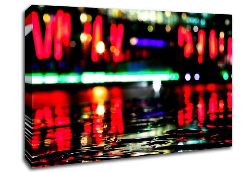 Dublin Docklands Ireland Reflections Canvas Wall Art - Zestio