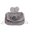 Cute Children's Chain Plush Pouch Bag