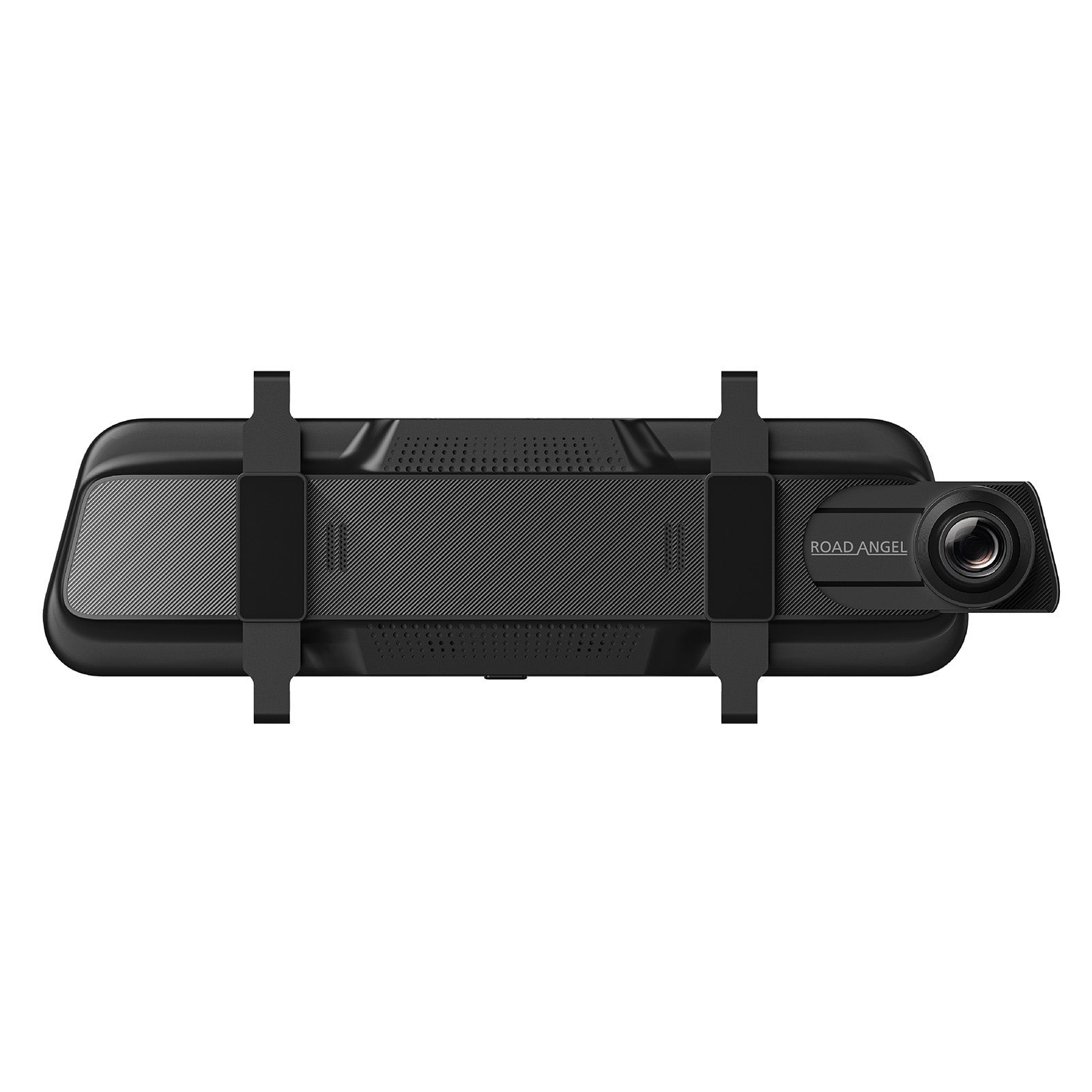Road Angel Halo Vision 3 Deluxe Rear View Mirror 4K Dual Dashcam with 64GB SD Card & Hardwire Kit