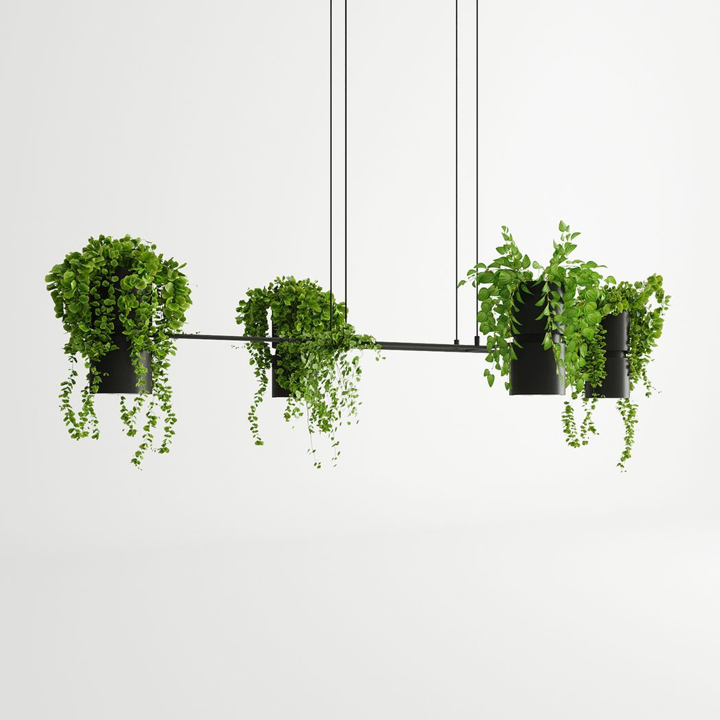 Pendant lamp Steel, aluminum Kukkia modern Design GU10/ES111
