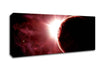 Eclipse Of The Red Planet Canvas Wall Art - Zestio