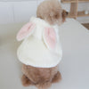 Autumn And Winter Fluffy Rabbit Modeling Pet Costume Warm Cape Cloak New Year Dogs And Cats Pet Clothes