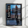 Seether "Disclaimer" Album Cover Poster - with Complete Tracklist